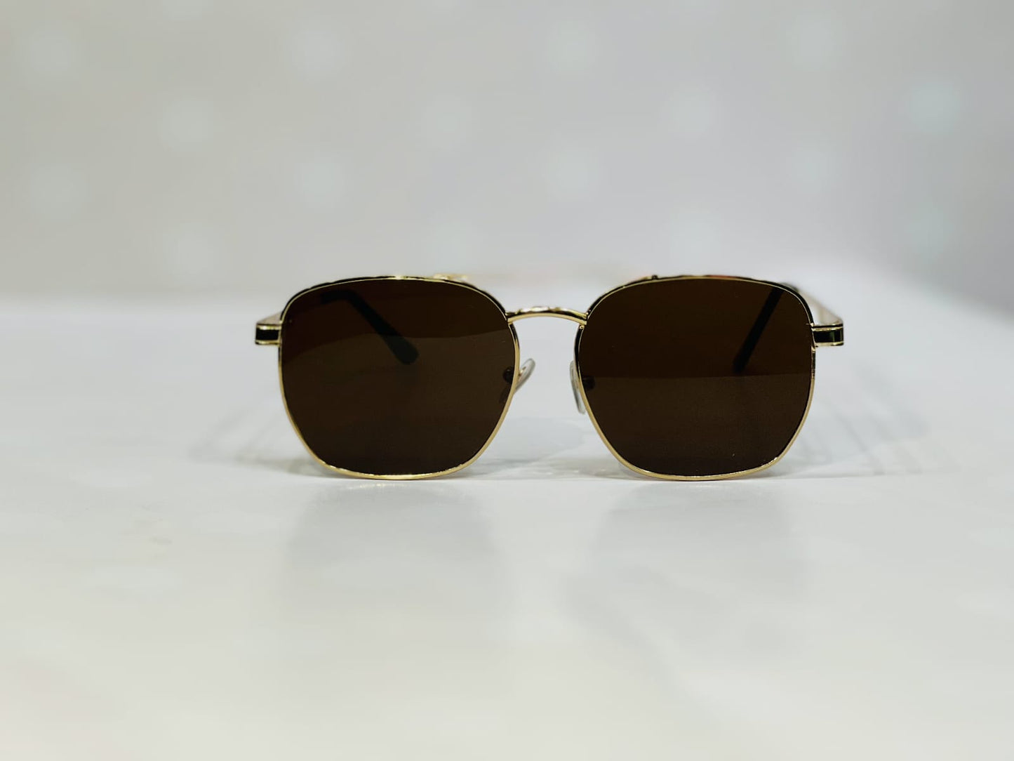 🔥 Premium Rimless Rectangle Sunglasses – Unisex UV400 Summer Shades